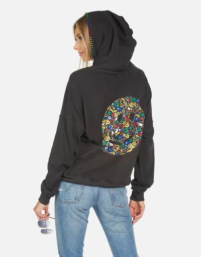Lauren Moshi Raya Lucky Happy Face In Onyx