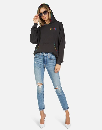 Lauren Moshi Raya Lucky Happy Face In Onyx