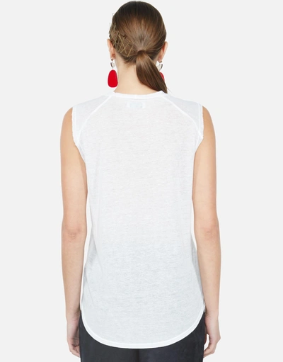 Lauren Moshi Riley Peace Tongue In White