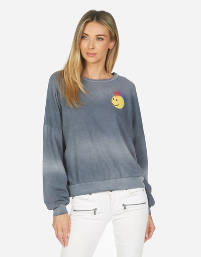 Lauren Moshi Sierra Color Punk Happy Eye In Faded Graphite