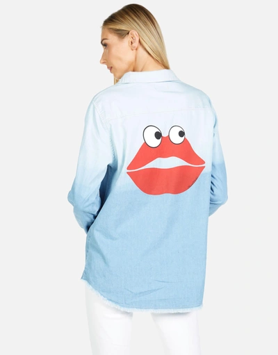 Lauren Moshi Sloane Kiss Face In Summerland Ombre