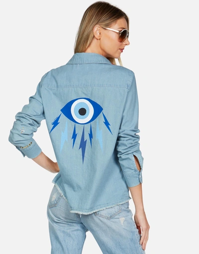 Lauren Moshi Solana Electric Evil Eye In Summerland