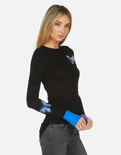 Lauren Moshi Solange Butterfly In Black