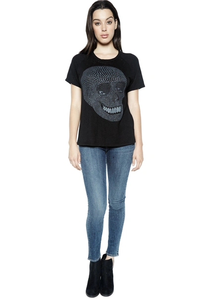 Lauren Moshi Suki Mini Star Skull In Black