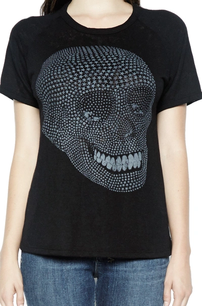 Lauren Moshi Suki Mini Star Skull In Black