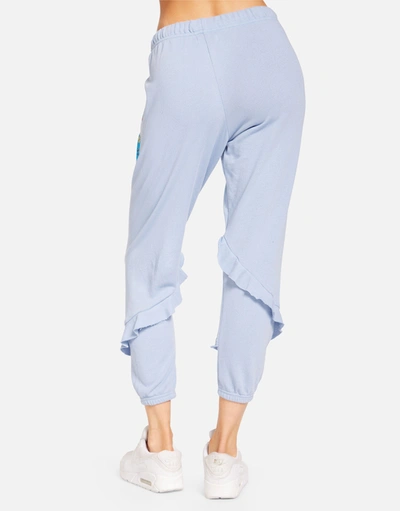 Lauren Moshi Tamara Floral Dove In Soft Sky