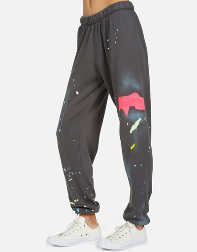 Lauren Moshi Tanzy Brush Peace In Vintage Onyx Paint Splatter