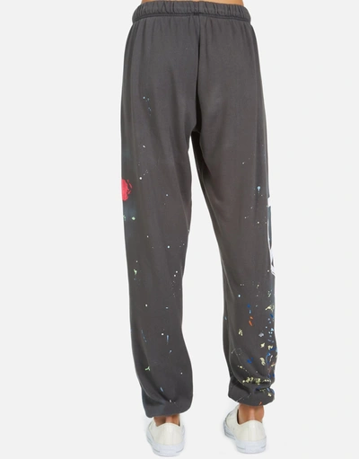 Lauren Moshi Tanzy Brush Peace In Vintage Onyx Paint Splatter