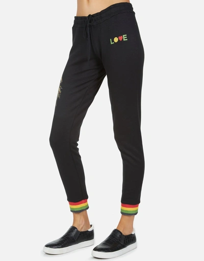 Lauren Moshi Valencia Rasta Lion In Black