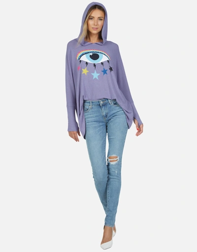 Lauren Moshi Wilma Cosmic Rainbow Eye In Lilac Rose