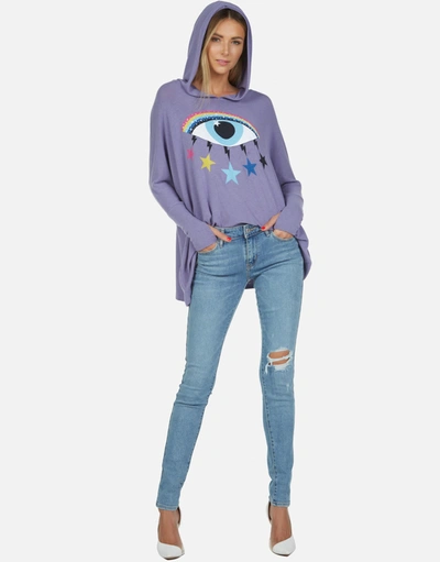 Lauren Moshi Wilma Cosmic Rainbow Eye In Lilac Rose