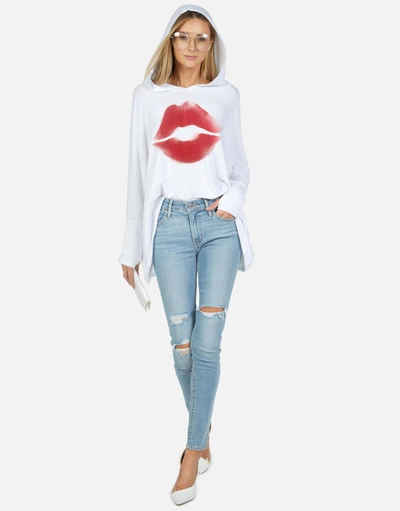 Lauren Moshi X Wilma X Spray Kiss In White