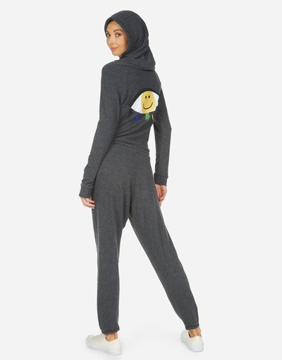 Lauren Moshi Winifred Color Punk Happy Eye In Heather Black