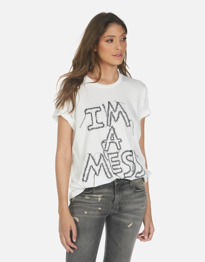 Lauren Moshi Wolf I'm A Mess In Milk