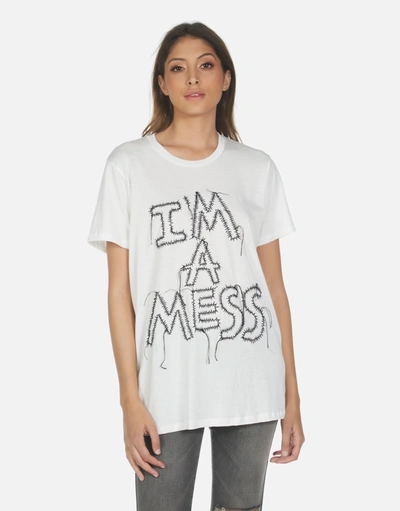 Lauren Moshi Wolf I'm A Mess In Milk