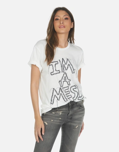 Lauren Moshi Wolf I'm A Mess In Milk