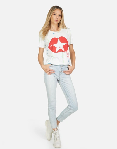 Lauren Moshi Wolf Star Kiss In Mist/paint Smudge