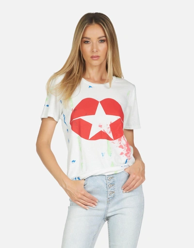 Lauren Moshi Wolf Star Kiss In Mist/paint Smudge