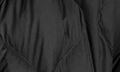 Rag & Bone Dane Quilted Shell Down Overshirt In Black
