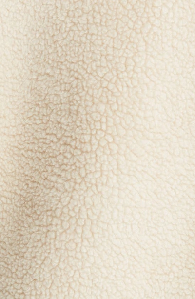 Ugg Button-up Faux Shearling Jacket In Natural