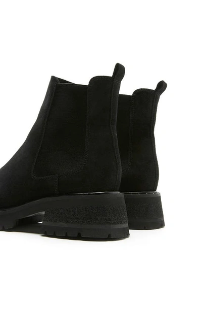 Shop La Canadienne Caitlyn Waterproof Chelsea Boot In Black Suede