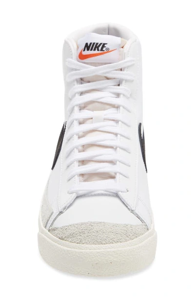 Shop Nike Blazer Mid '77 Vintage Sneaker In White/ Black