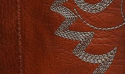 Donald Pliner Marina Over The Knee Western Boot In Cognac