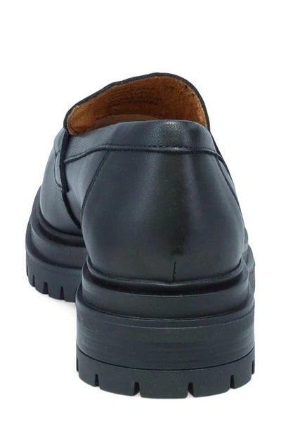 Miz Mooz Legend Platform Loafer In Black