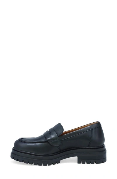 Miz Mooz Legend Platform Loafer In Black