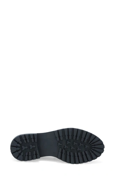 Miz Mooz Legend Platform Loafer In Bordeaux Antique