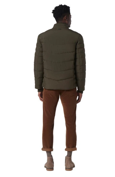 Shop Andrew Marc Winslow Quilted Jacket In Juniper