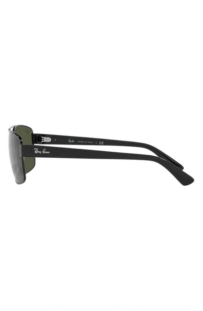 Ray Ban 61mm Pillow Sunglasses In Black
