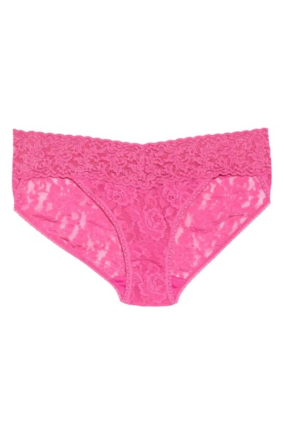 Shop Hanky Panky Signature Lace Vikini In Dragon Fruit Pink
