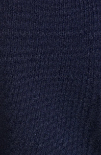 Shop Thom Browne 4-bar Short Sleeve Cashmere Sweater In Navy