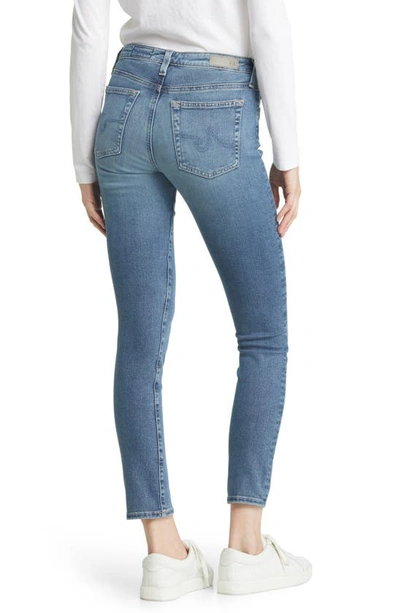 Ag Prima Mid Rise Cigarette Jeans In Elysian Hill