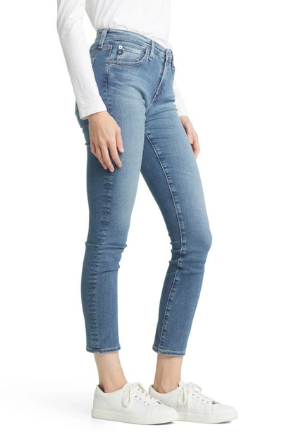 Ag Prima Mid Rise Cigarette Jeans In Elysian Hill