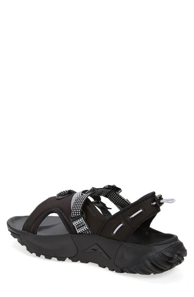 Shop Nike Oneonta Sandal In Black/ Wolf Grey/ Anthracite