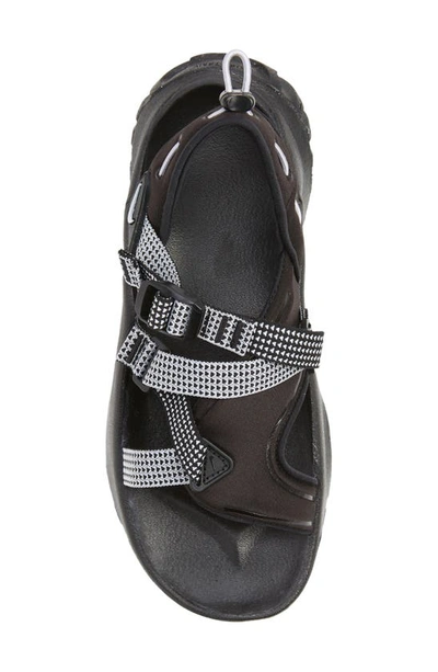 Shop Nike Oneonta Sandal In Black/ Wolf Grey/ Anthracite