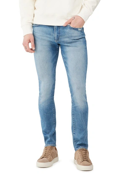 Shop Dl1961 Cooper Distressed Slim Tapered Leg Jeans In North Sea