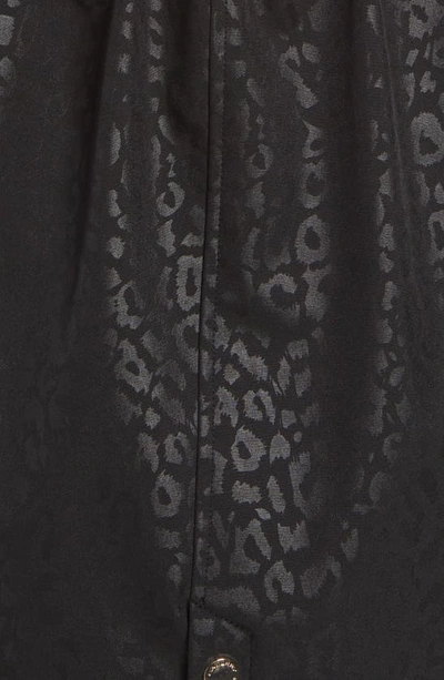 Gallery Soft Shell Water Resistant Raincoat In Leopard