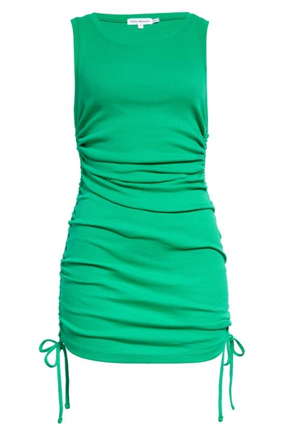 Shop Good American Ruched Dress In Summer Green002