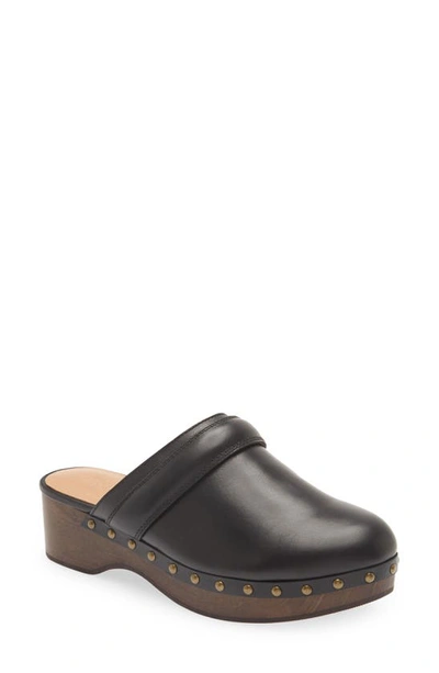 Shop Madewell The Cecily Clog In True Black