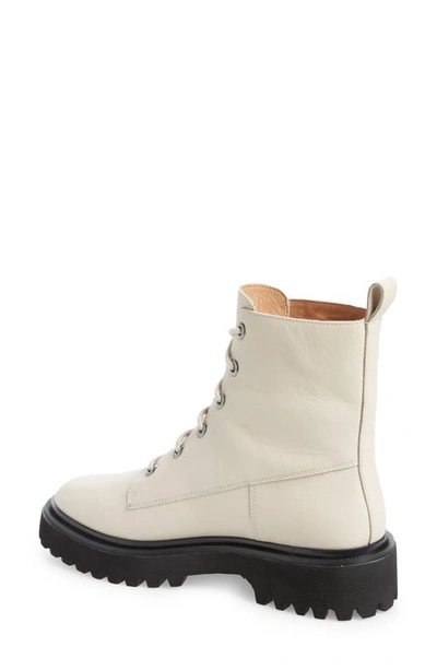 Shop Madewell The Rayna Lace-up Boot In Harvest Moon