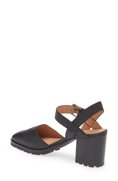 Madewell The Claudie Lugsole Mary Jane In True Black