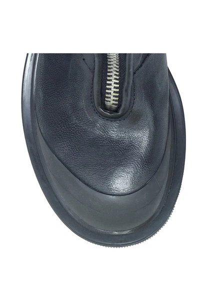 Shop As98 Tobie Lug Sole Combat Boot In Black
