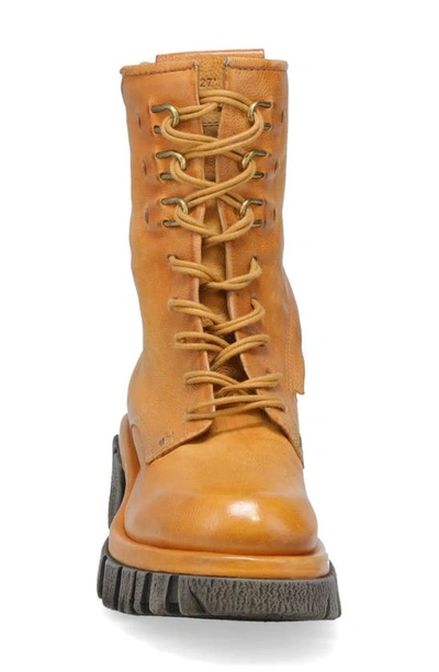 Shop As98 Haider Lug Sole Boot In Honey