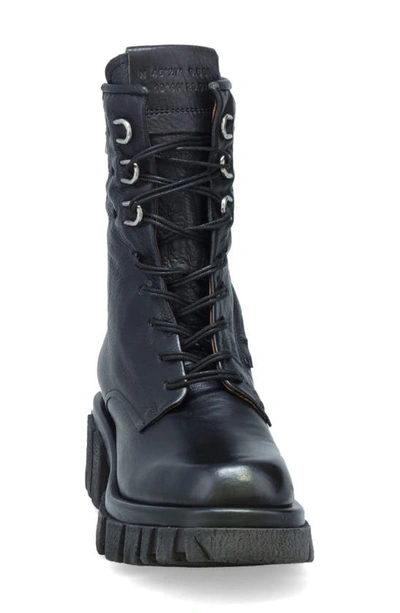 Shop As98 Haider Lug Sole Boot In Black