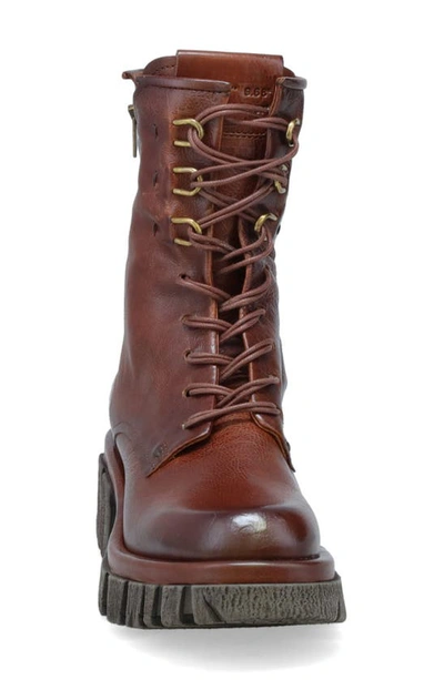 Shop As98 Haider Lug Sole Boot In Whiskey