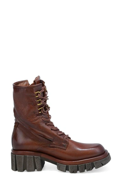 Shop As98 Haider Lug Sole Boot In Whiskey