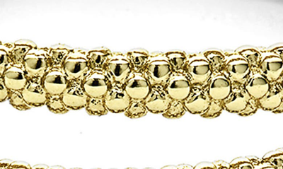 Lagos Signature Caviar Stack Ring In Gold